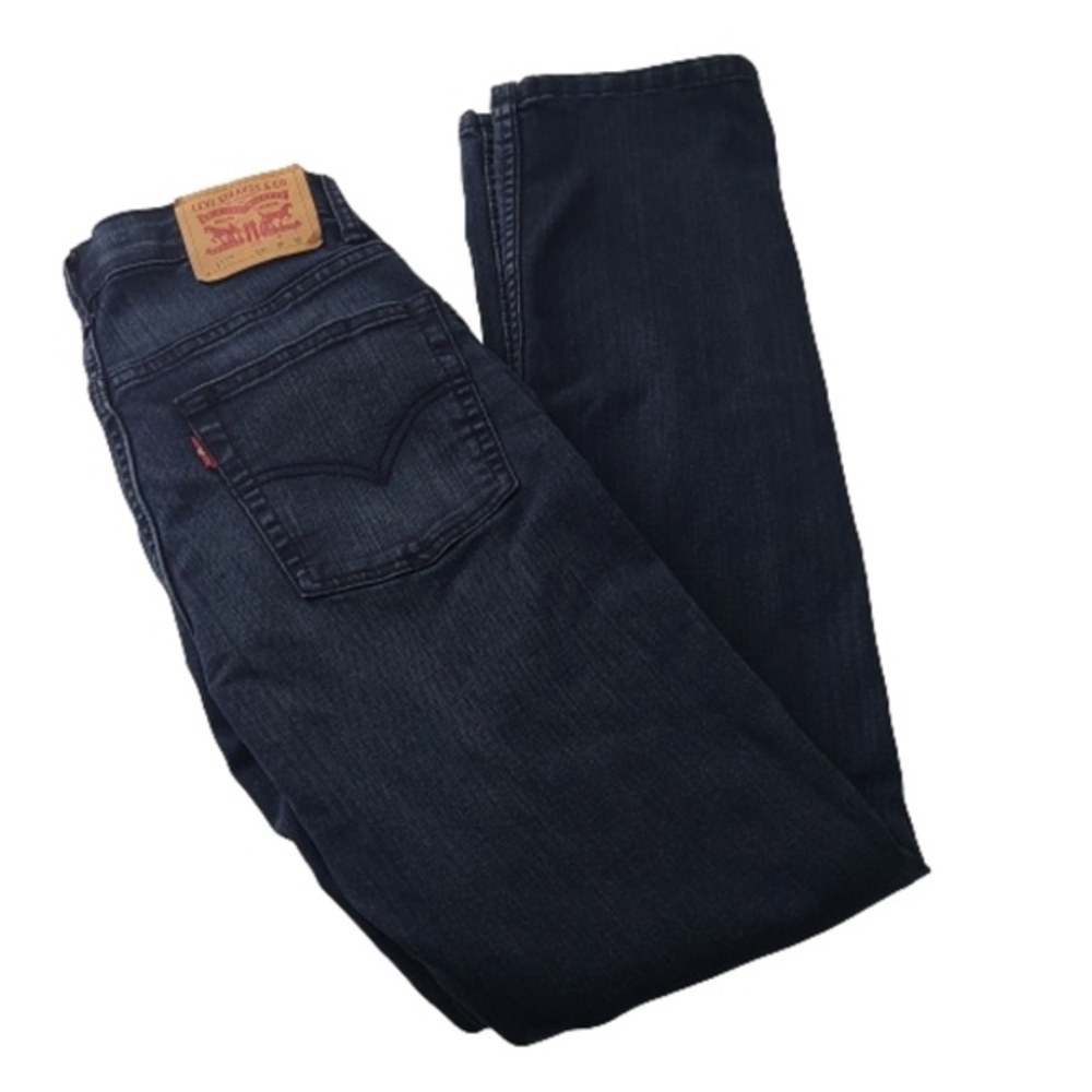 Levi's 511 Comfort Stretch Adjustable Waist Blue Jeans Sz 16 Reg W28 L30